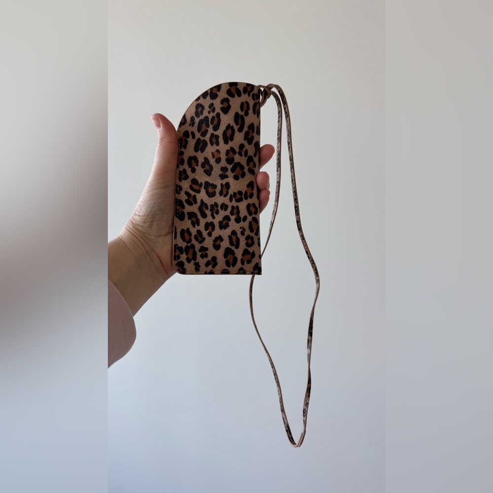Leopard Print Women's case for glasses